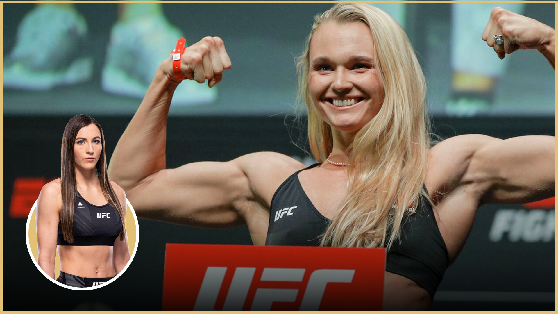 Andrea Lee at UFC Fight Night in Louisville